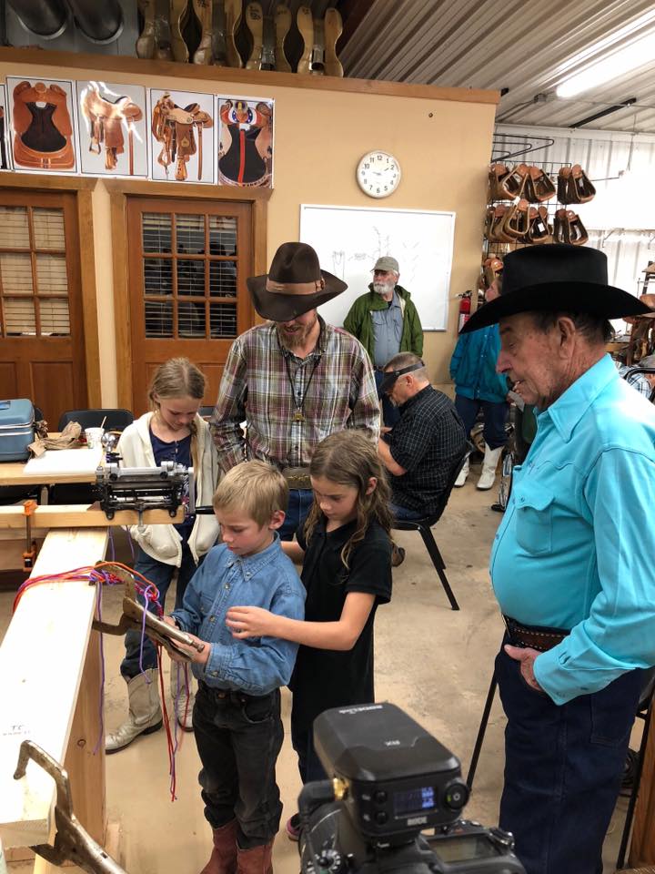 Jack teaching the next generation Photo by Trudy Hickey