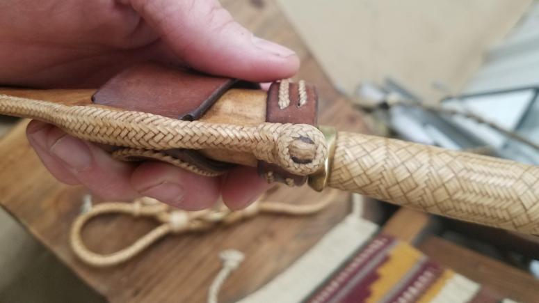 Knife handle and sheathe 2 by Billy Albin